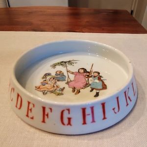Vintage Children's Porcelain Dish